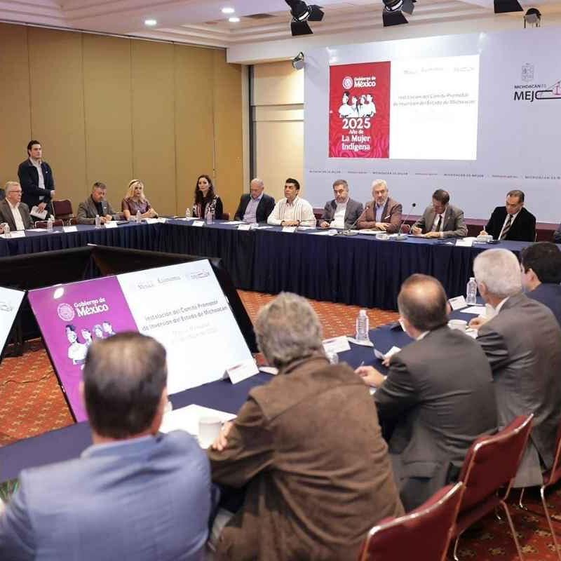 Bedolla impulsa inversiones en Michoacán con apoyo al plan económico de Sheinbaum