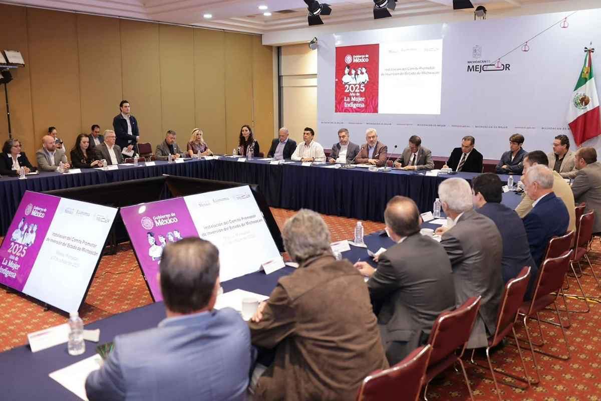 Bedolla impulsa inversiones en Michoacán con apoyo al plan económico de Sheinbaum