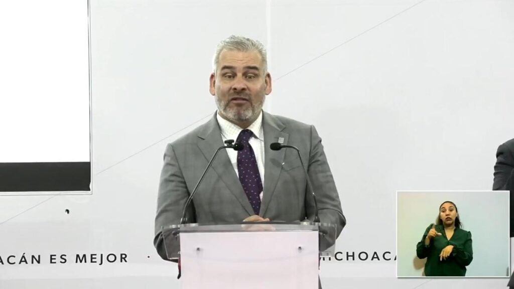Bedolla pasa la bolita a FGE, SSP y Segob para informar sobre enfrentamientos en Buenavista
