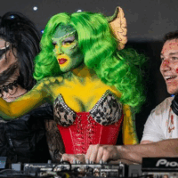 Belinda deslumbra en Beliween 2025 homenajeando al personaje de Greta de Gremlins