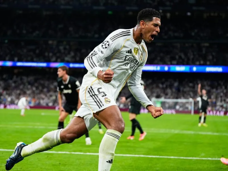 Bellingham le da el triunfo al Real Madrid ante la Juventus en la Champions League