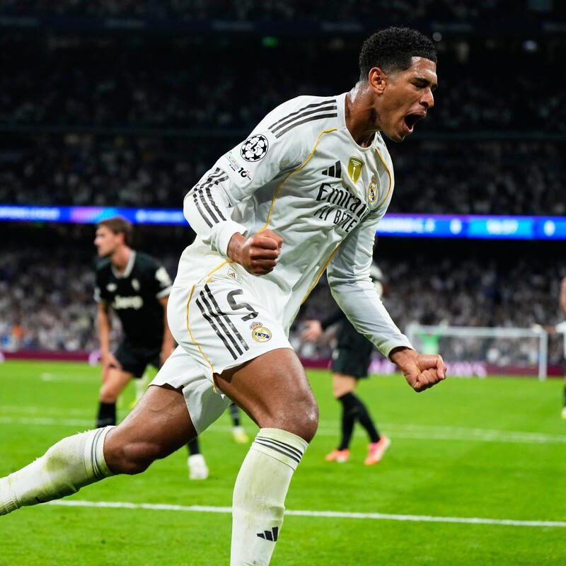 Bellingham da triunfo al Real Madrid ante la Juventus en Champions League