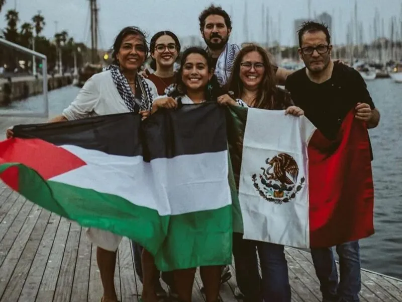 Cancillería pide a Israel garantizar los derechos de los tripulantes mexicanos de la flotilla Sumud
