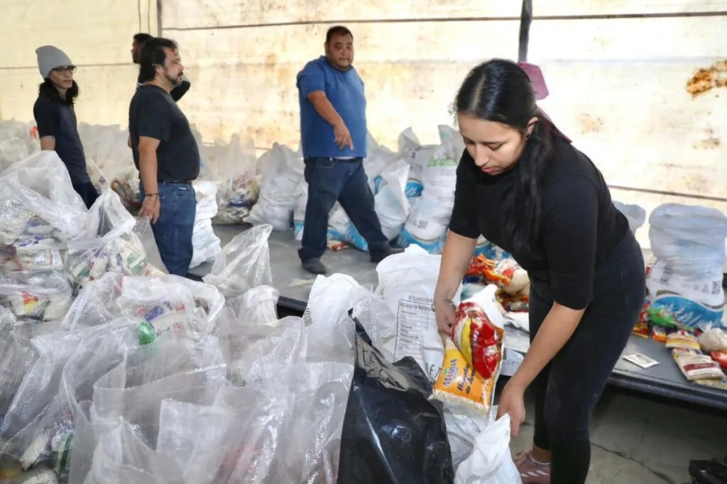 centro de acopio Michoacán damnificados lluvias 1