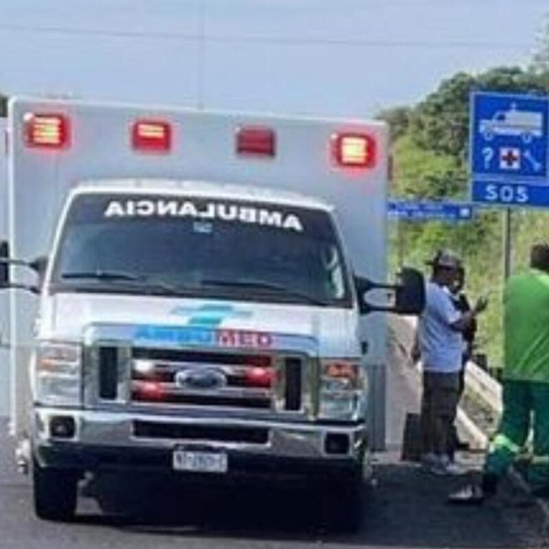 Con severas lesiones resultó un hombre atropellado por un tracto camión en la Pátzcuaro-Cuitzeo