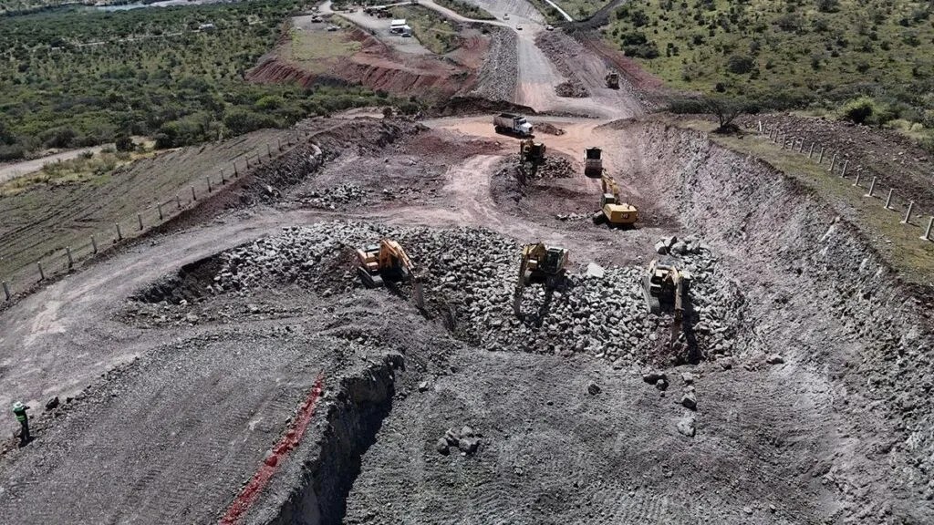 construcción del segundo anillo periférico de Morelia 2