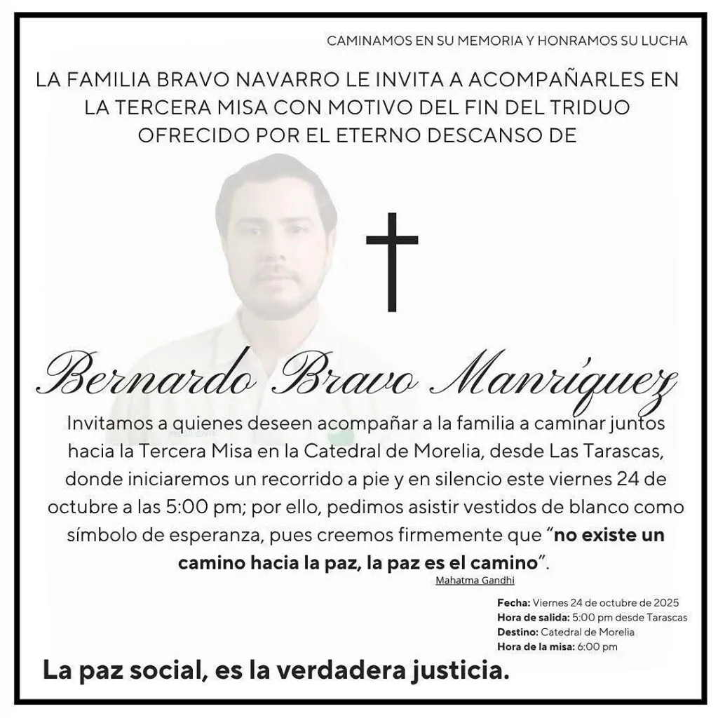 Convocan a caminata en Morelia para exigir justicia tras asesinato de líder limonero