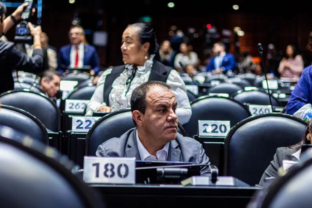 Cuauhtémoc Blanco pádel sesión Congreso