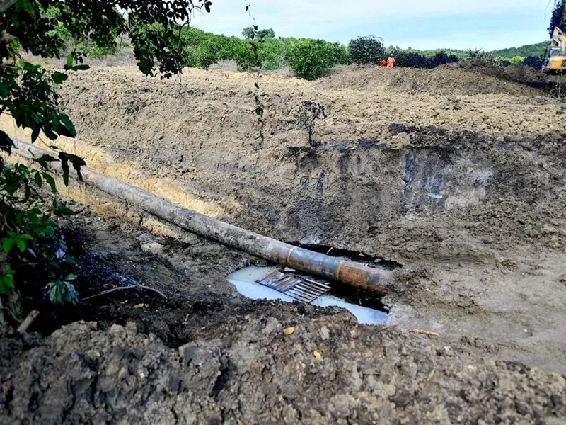 Derrame de petróleo en ríos de Veracruz: así va la reparación de la fuga en el oleoducto Poza Rica- Madero