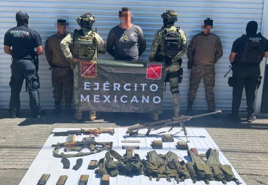 Detenidos 3 civiles armados con fusiles y granadas en Zinapécuaro: SSP-1