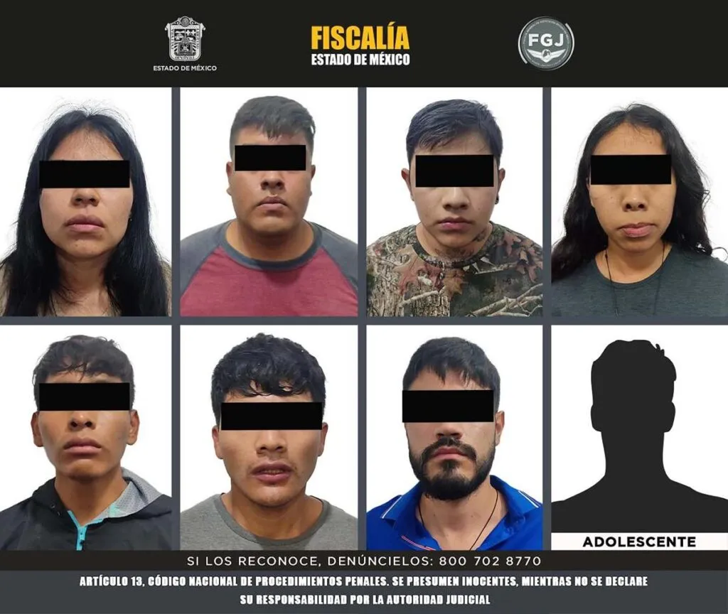 Detenidos ocho presuntos integrantes del CJNG en Malinalco