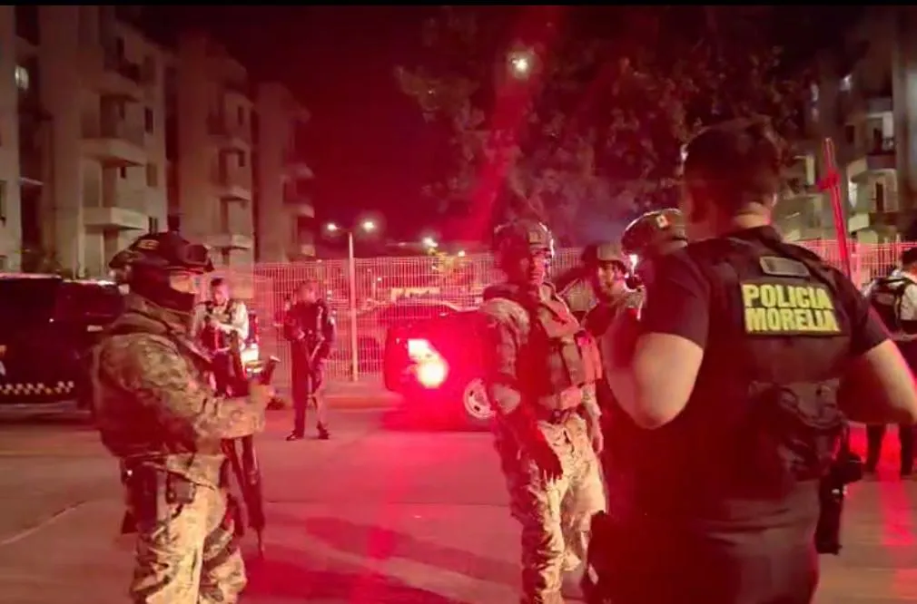 Dos elementos lesionados y 3 detenidos deja enfrentamiento en Villas del Pedregal en Morelia