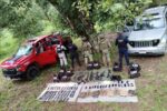 Ejército golpea al CJNG en Uruapan: Decomisan arsenal, droga y vehículos