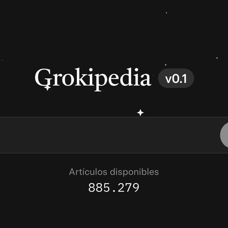 Elon Musk lanza Grokipedia para desafiar a Wikipedia