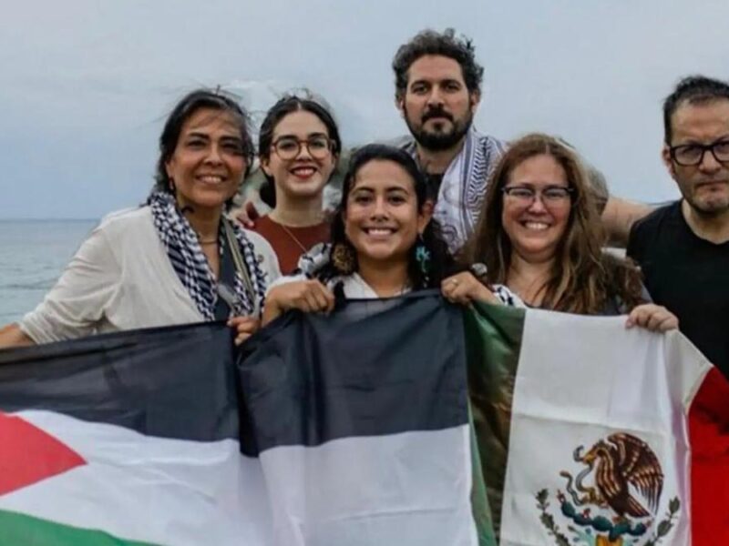 Embajada de Israel aclara situación de mexicanos que viajaban en flotilla a Gaza