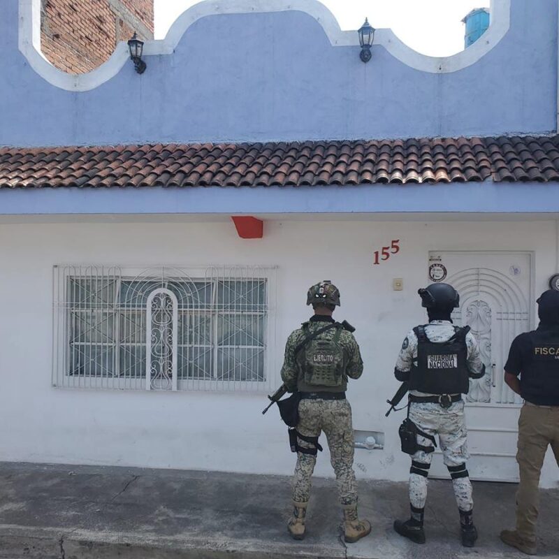 En cateo realizado en Morelia, FGE aseguró 750 dosis de metanfetamina; hay un detenido