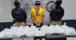 En Michoacán detienen a sujeto con 40 kilos de metanfetamina se trasladaba en autobús de pasajeros