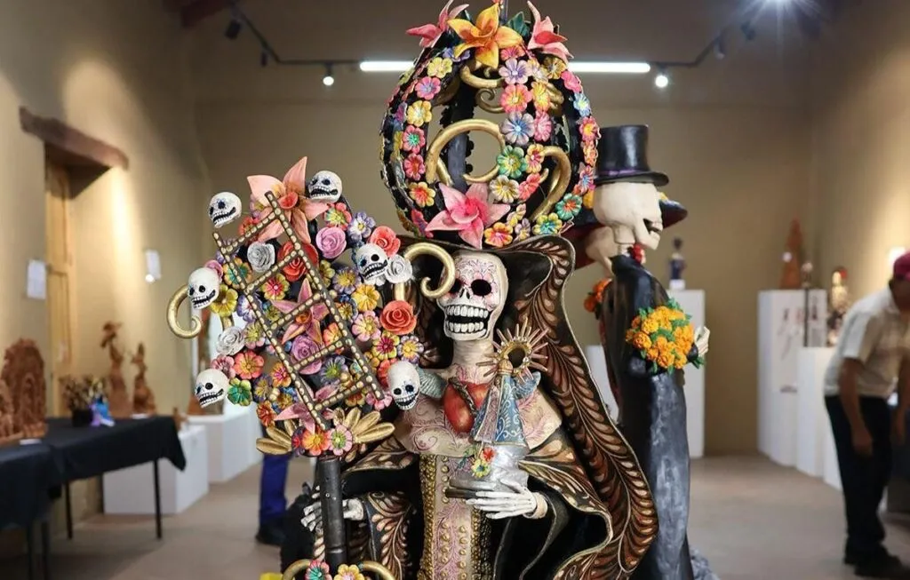 Estas son las catrinas ganadoras del 13 concurso artesanal