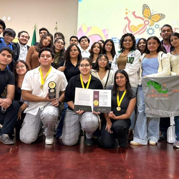  Estudiantes del Cecytem representarán a Michoacán y a México en Ferias nacionales e internacionales de ciencia