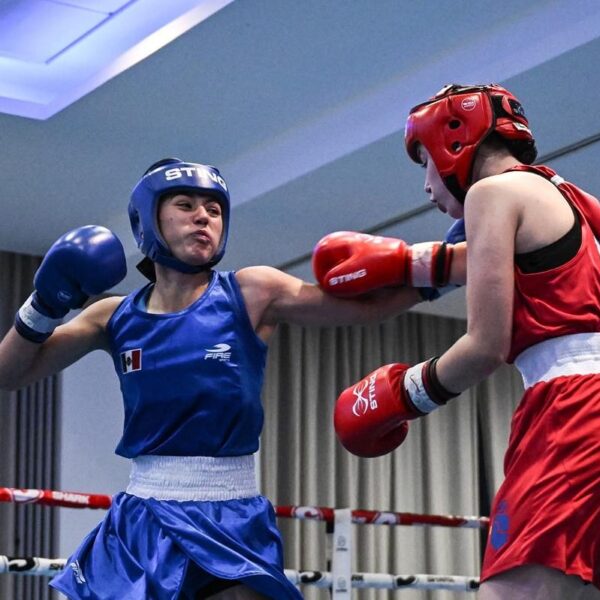 Knock Out internacional, alumna de Cecytem gana plata en torneo de box en España