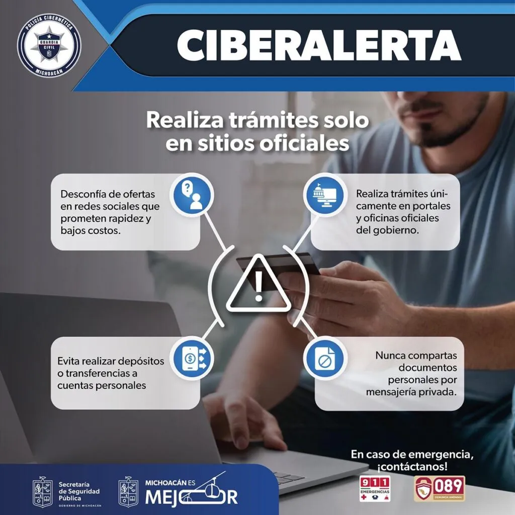 fraudes de placas: SSP llama a no realizar trámites de placas y licencias a través de redes sociales-1