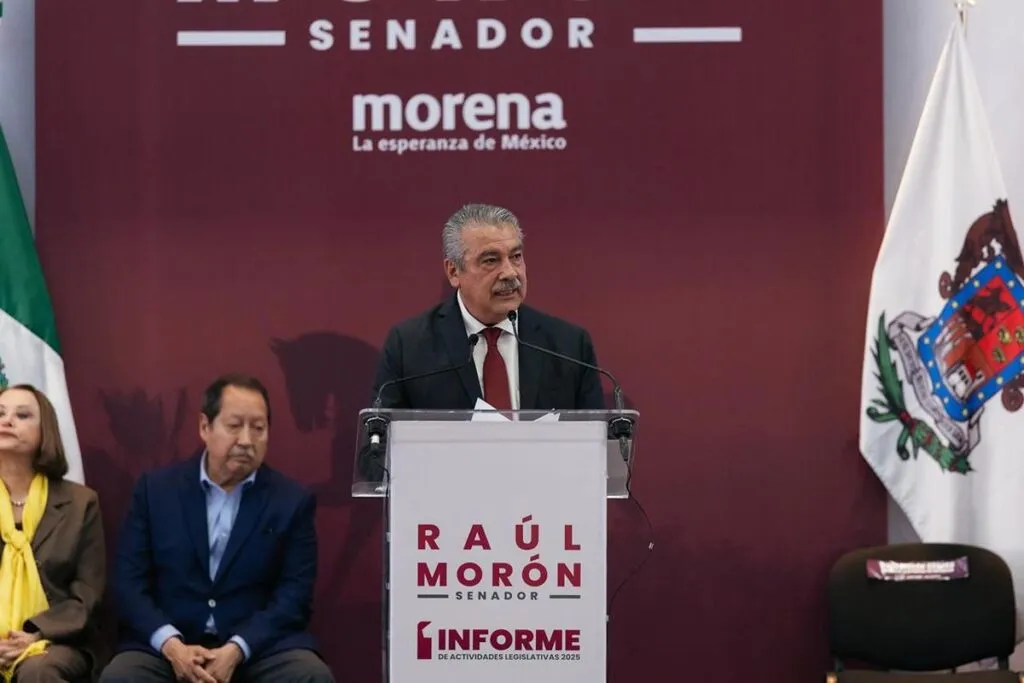 Frente a desdén bedollista muestra músculo Morón en Informe Legislativo-1