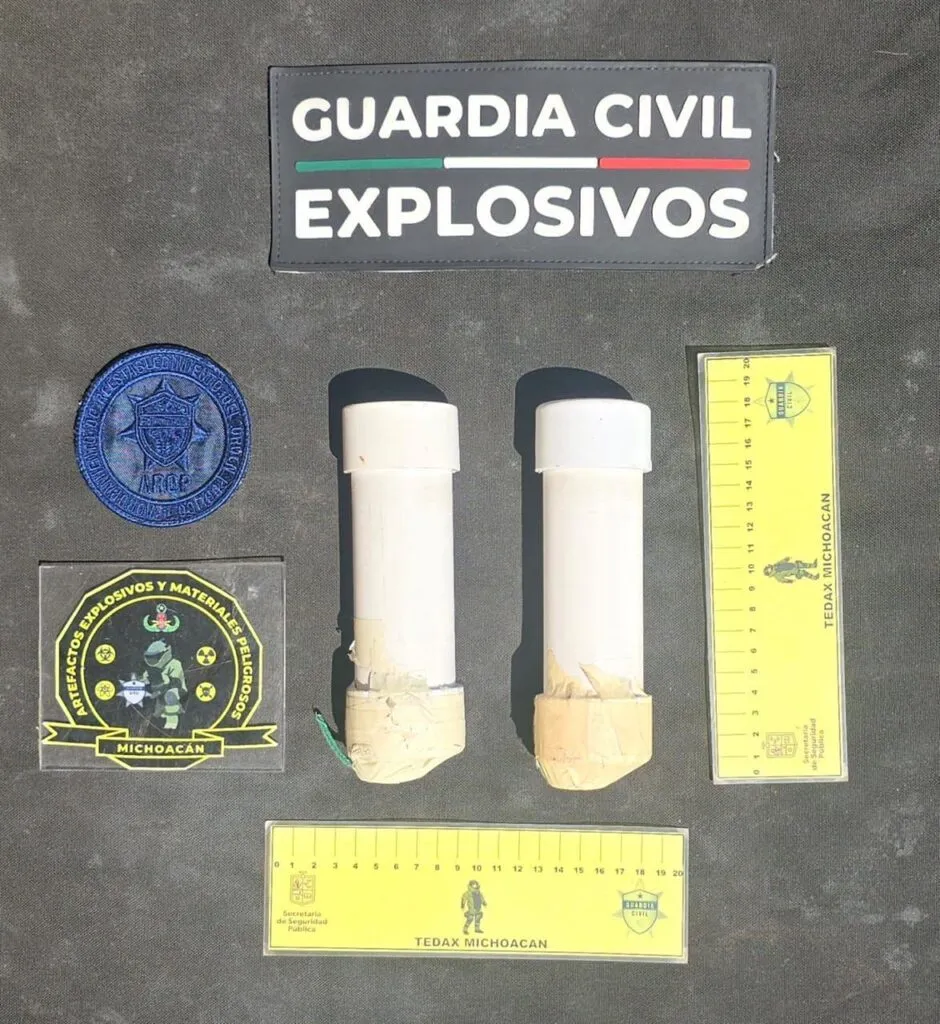 Guardia Civil desactiva 2 explosivos improvisados en manifestación de normalistas-1
