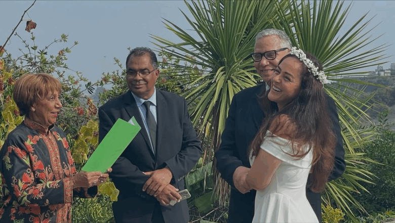 Hija de Andrés García se casa en EE.UU.; sus hermanos no asistieron a la ceremonia