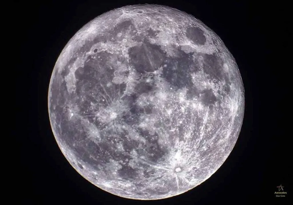 horario superluna lunes 6 de octubre