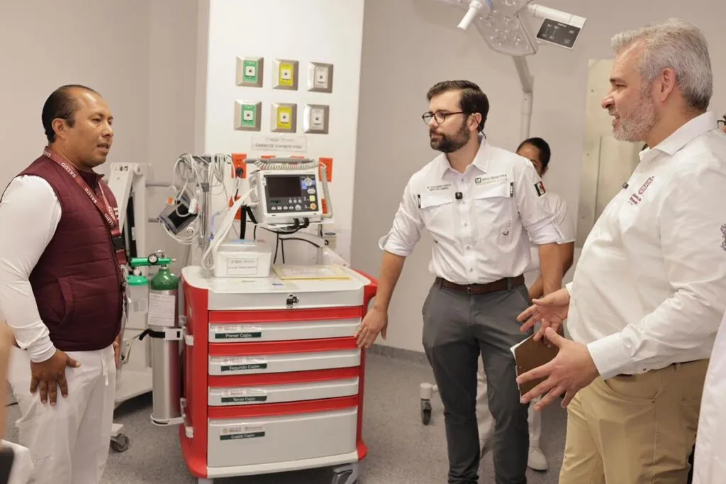 hospital comunitario del IMSS Bienestar en Maruata en Michoacán
