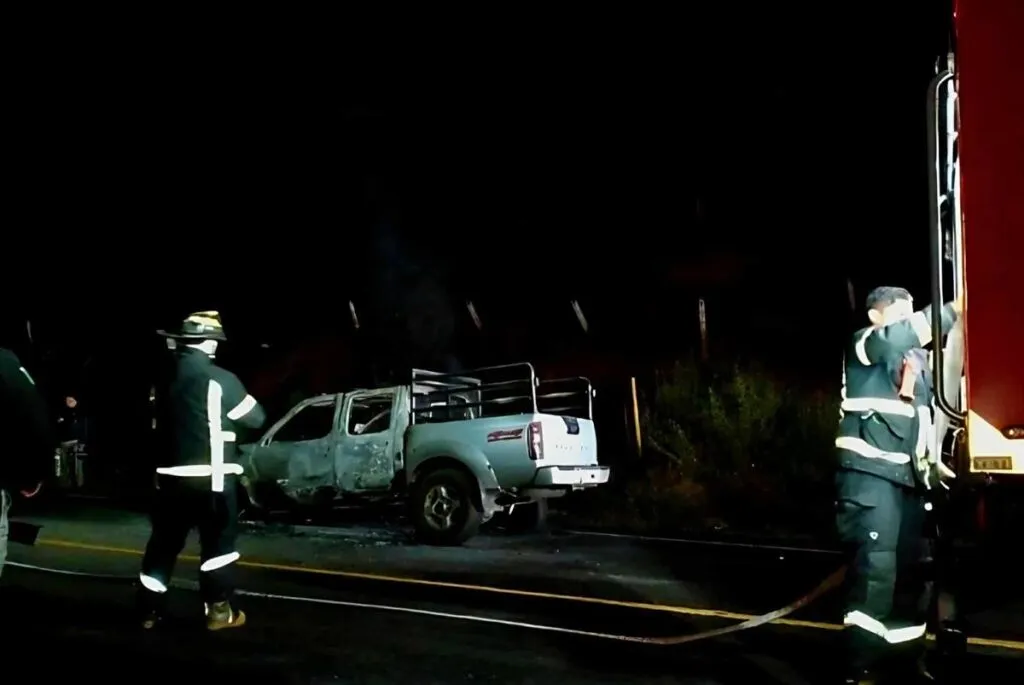 Incendios y bloqueos se reportaron en la Pátzcuaro-Quiroga y la Pátzcuaro-Uruapan-3