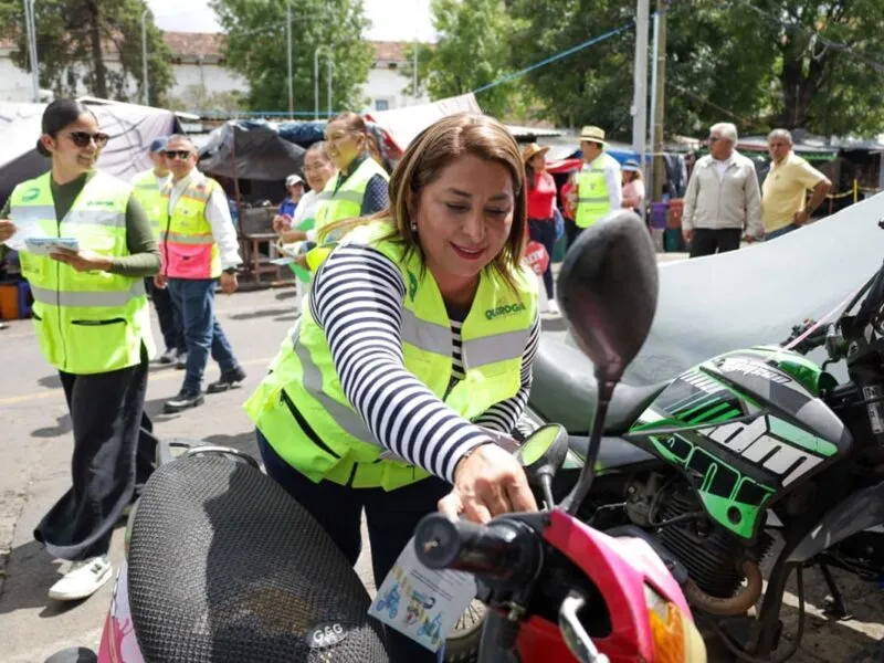 Inicia en Quiroga la campaña “Primero tu Casco” para fortalecer la seguridad vial