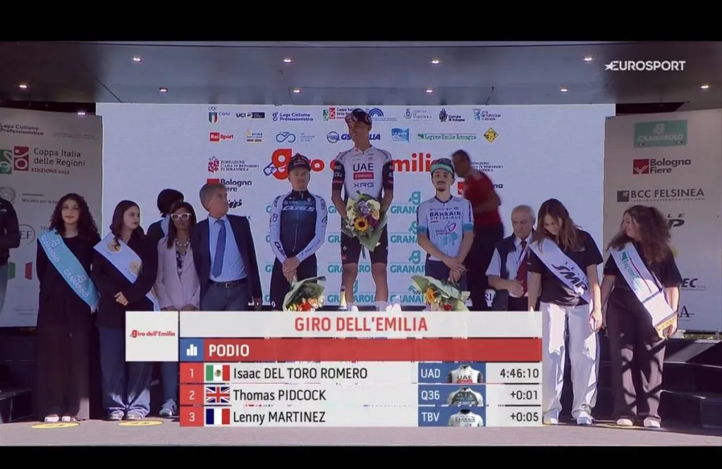 Isaac del Toro conquista el Giro dell'Emilia-1