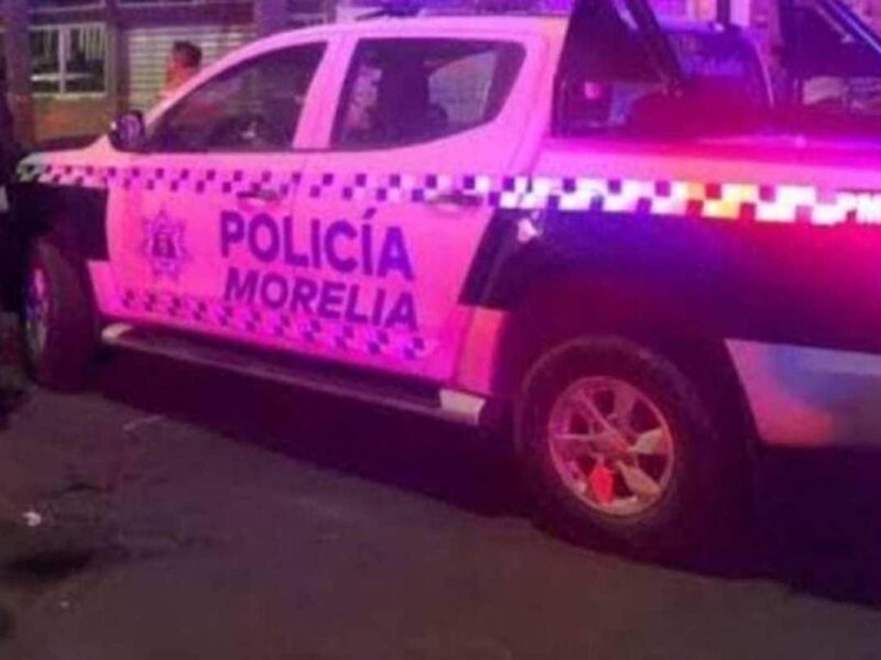 Ataque armado en colonia Independencia deja a joven herido en Morelia
