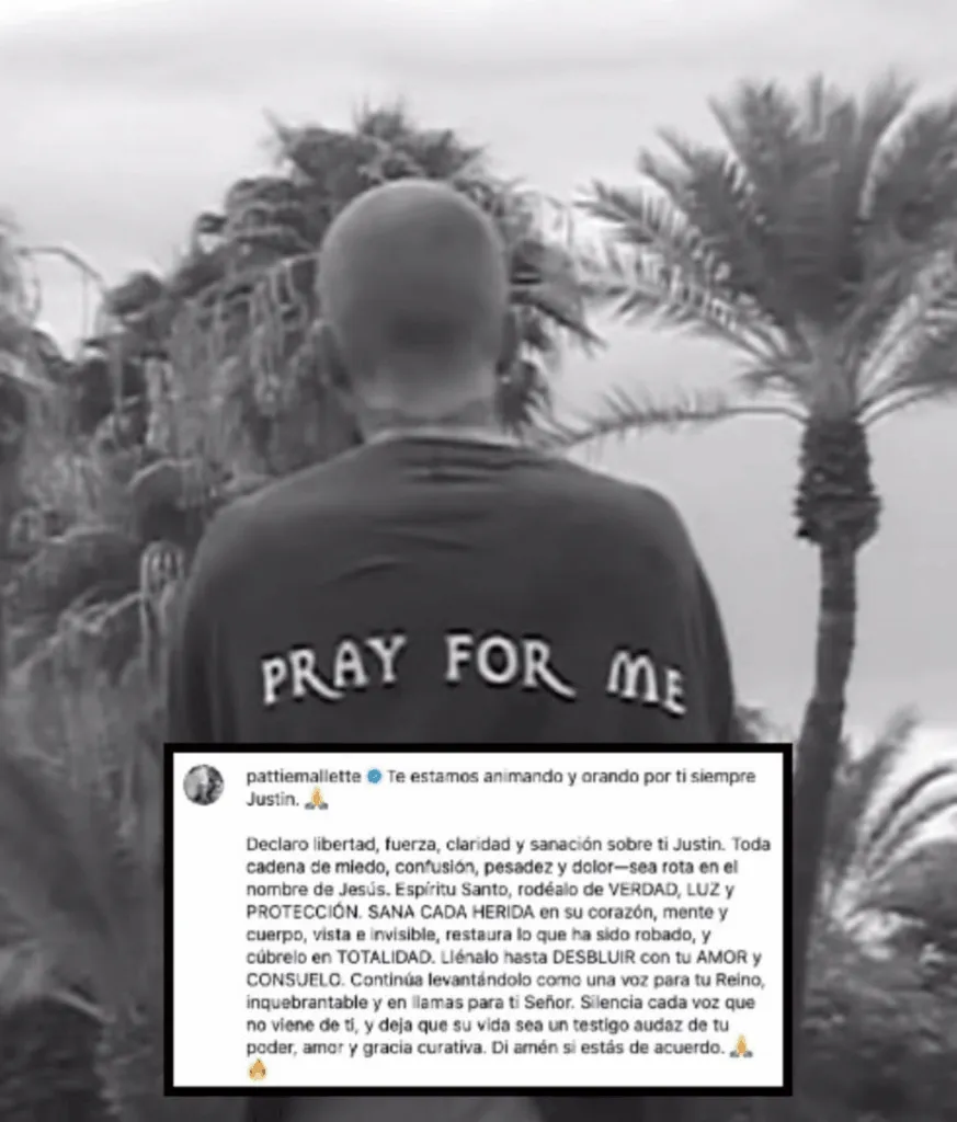 Justin Bieber responde con humor a la oración de su madre Pattie Mallette
