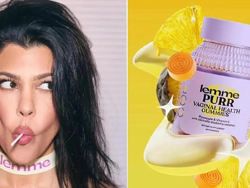 Kourtney Kardashian lanza piruletas probióticas para la salud vaginal bajo su marca Lemme