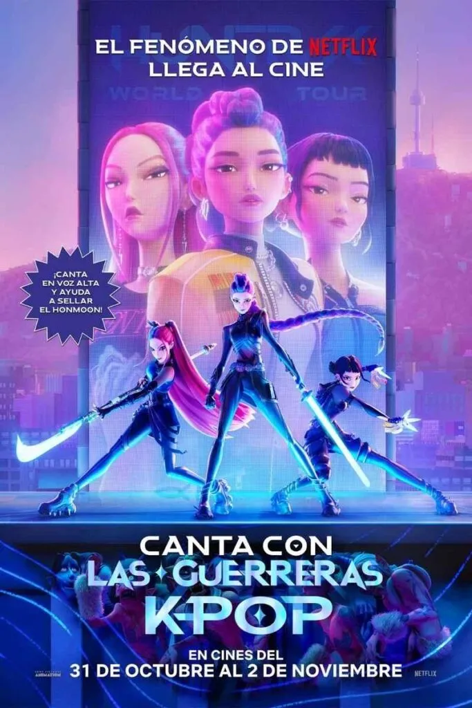 Las guerreras K-pop Sing-Along llega a cines en México