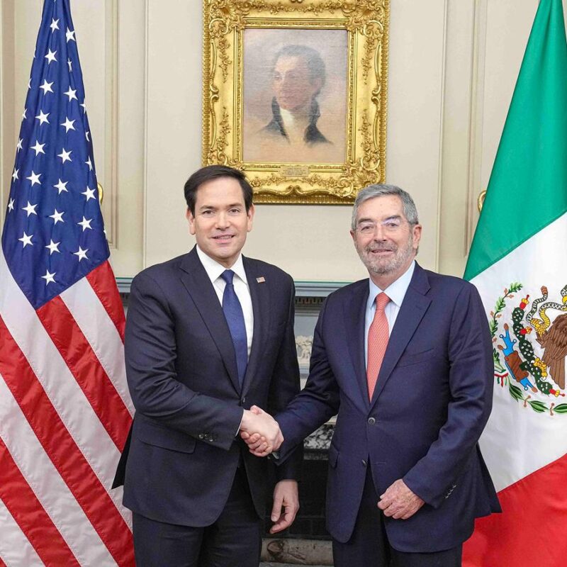 Sostendrán Juan Ramón de la Fuente y Marco Rubio reunión clave en Washington