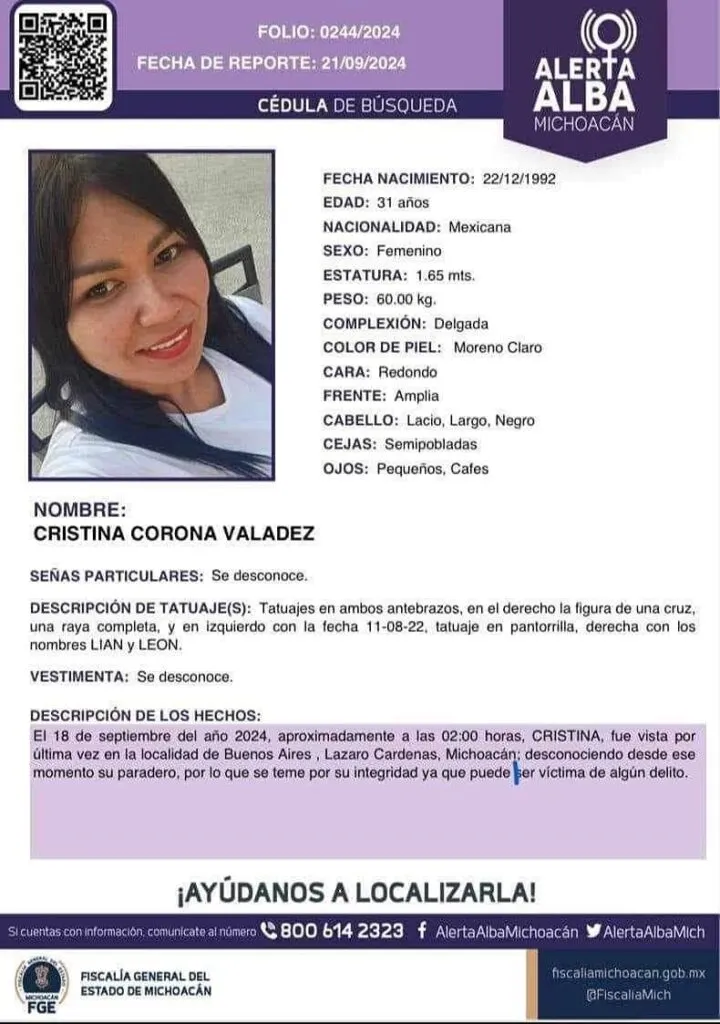 Margarita López triplica recompensa que FGE ofrece para localizar a Pedro Daniel Cervantes Ovando-1