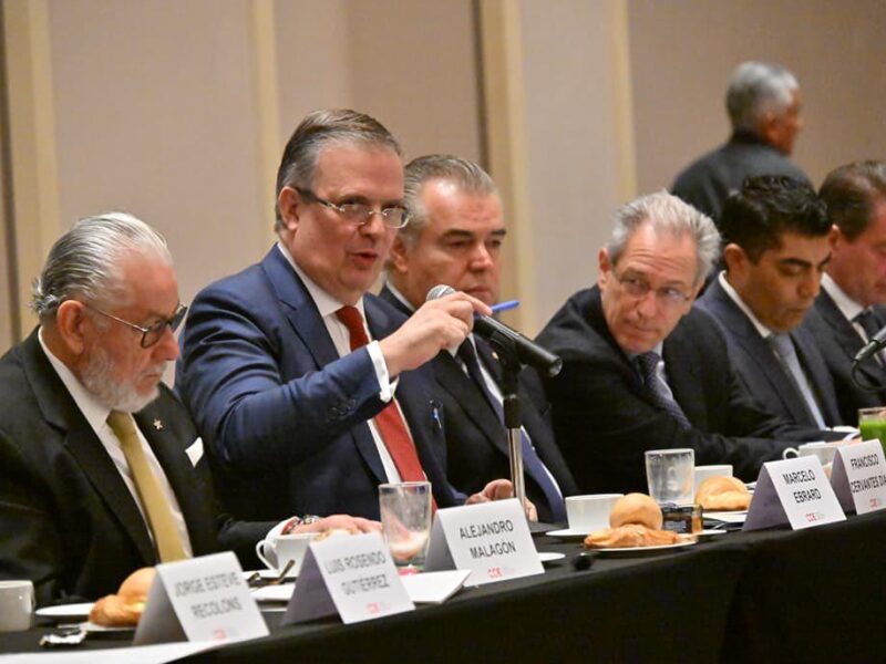México busca consenso nacional para revisión del T-MEC, asegura Ebrard