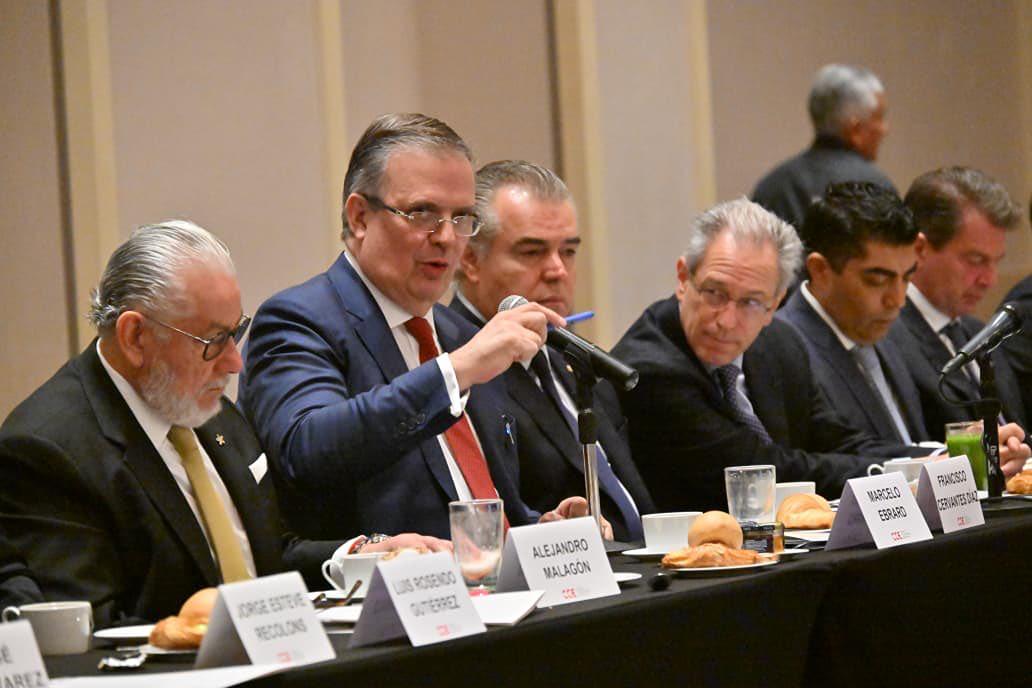 México busca consenso nacional para revisión del T-MEC, asegura Ebrard