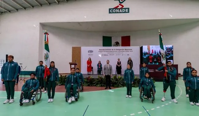 México listo para los VI Juegos Parapanamericanos Juveniles Chile 2025