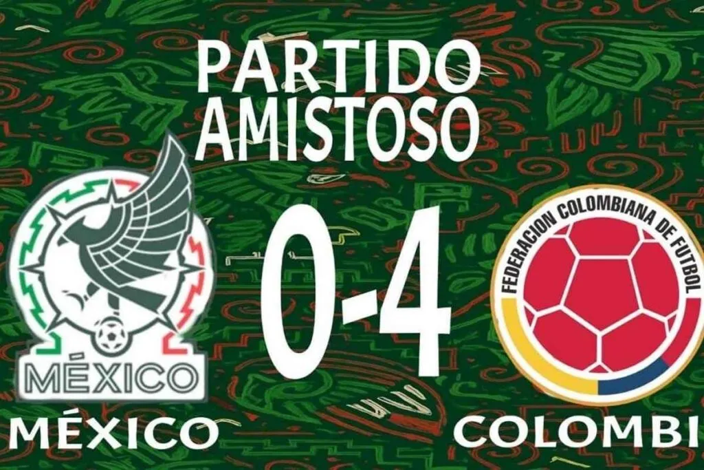 México sufre goleada 4-0 ante Colombia rumbo al Mundial 2026 2