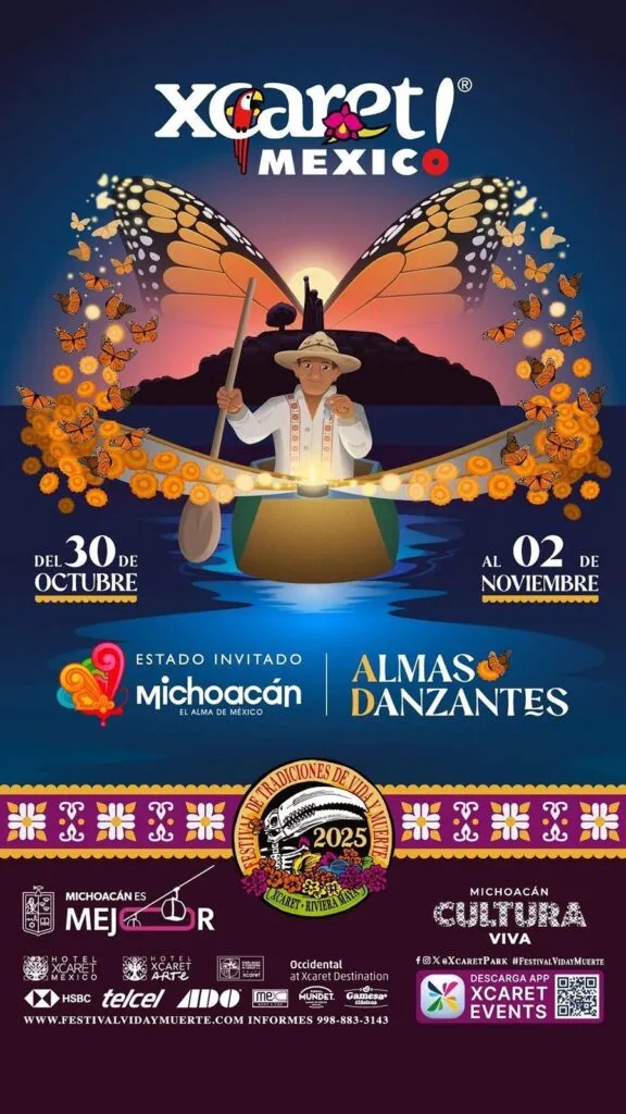 Michoacán cautivará Xcaret con Noche de Muertos