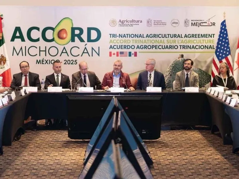 Michoacán fortalece su papel agrícola en el nuevo Acuerdo Agropecuario Trinacional del T-MEC: Bedolla