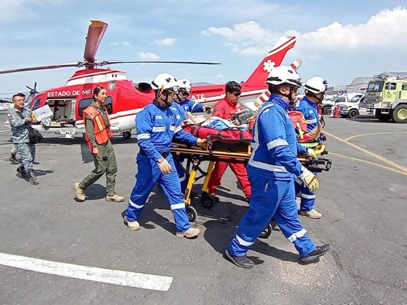 ¡Misión cumplida! Regresan médicos y ambulancias de Michoacán tras apoyo a Hidalgo