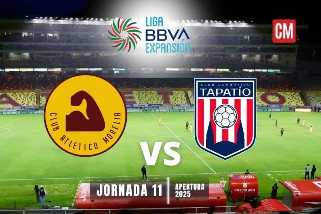 Morelia vs Tapatío: Dónde ver en vivo Jornada 11 Liga Expansión MX 3