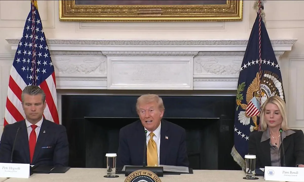 "Muchos líderes en México tienen miedo por el control de los cárteles en el país": Trump