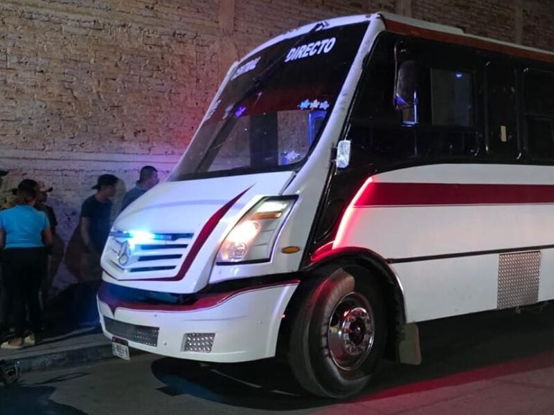 Mujer muere atropellada por camión Ruta Rosa en Zamora, accidente de camión, IMSS Bienestar Zamora