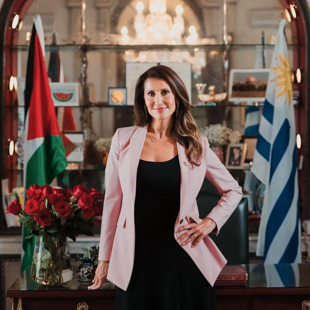 Nadya Rasheed embajadora de Palestina en México